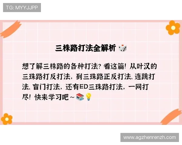 提升三株路打法效率的实用技巧与常用战术策略全方位解析